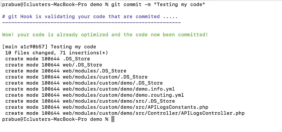 validate code
