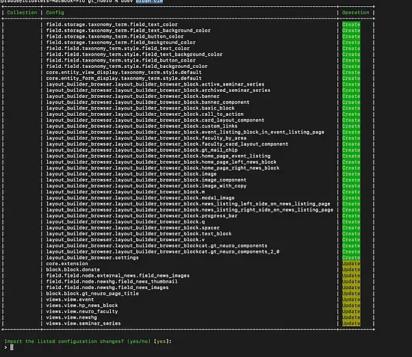 config coll