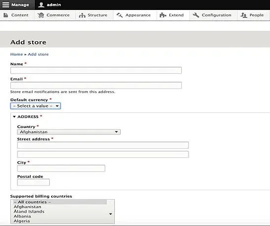 createecomstore